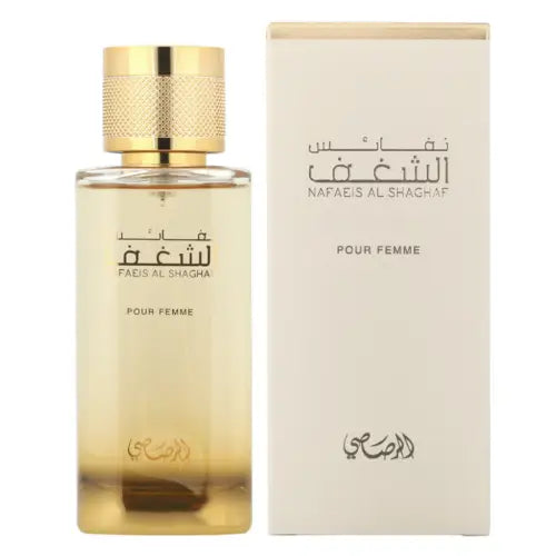 Experience the Allure of Shaghaf Pour Femme by Rasasi Nafaes Al Women’s Perfume