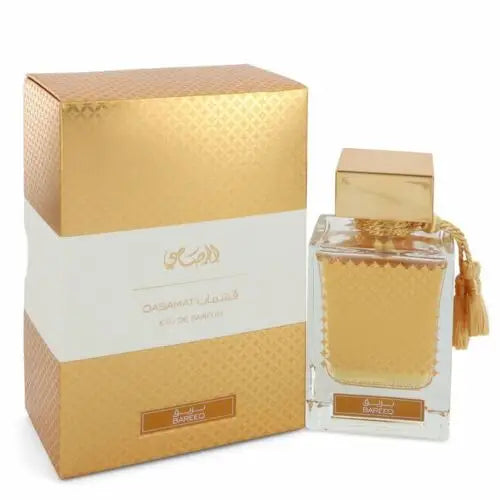 Experience the Allure of Rasasi Qasamat Bareeq Eau de Parfum Unisex Fragrance