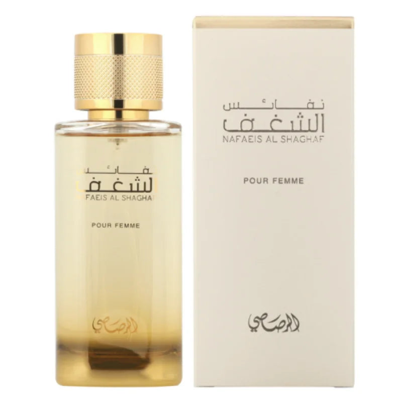 Rasasi Women’s Perfume - Shaghaf Pour Femme Unleashed Nafaeis Al Scent Sensation Fragrance