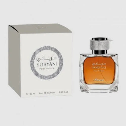 Rasasi Soryani Pour Homme Eau De Parfum Bold Masculine Scent Men’s Cologne