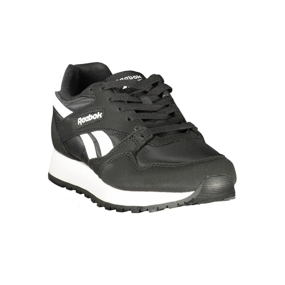 Reebok Black Polyester Womens Sneaker