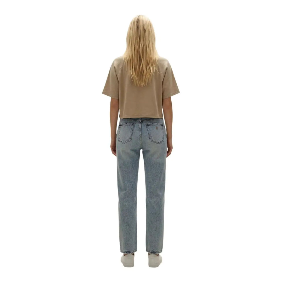 Replay Beige Cotton T-shirt