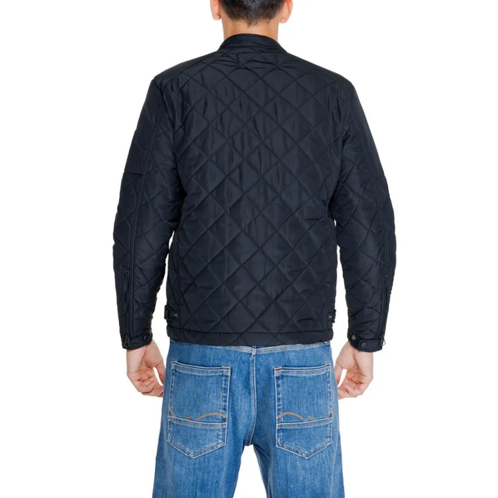 Replay Black Polyamide Bomber