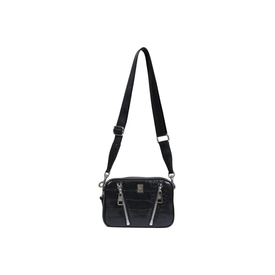 Replay Black Polyester Handbag