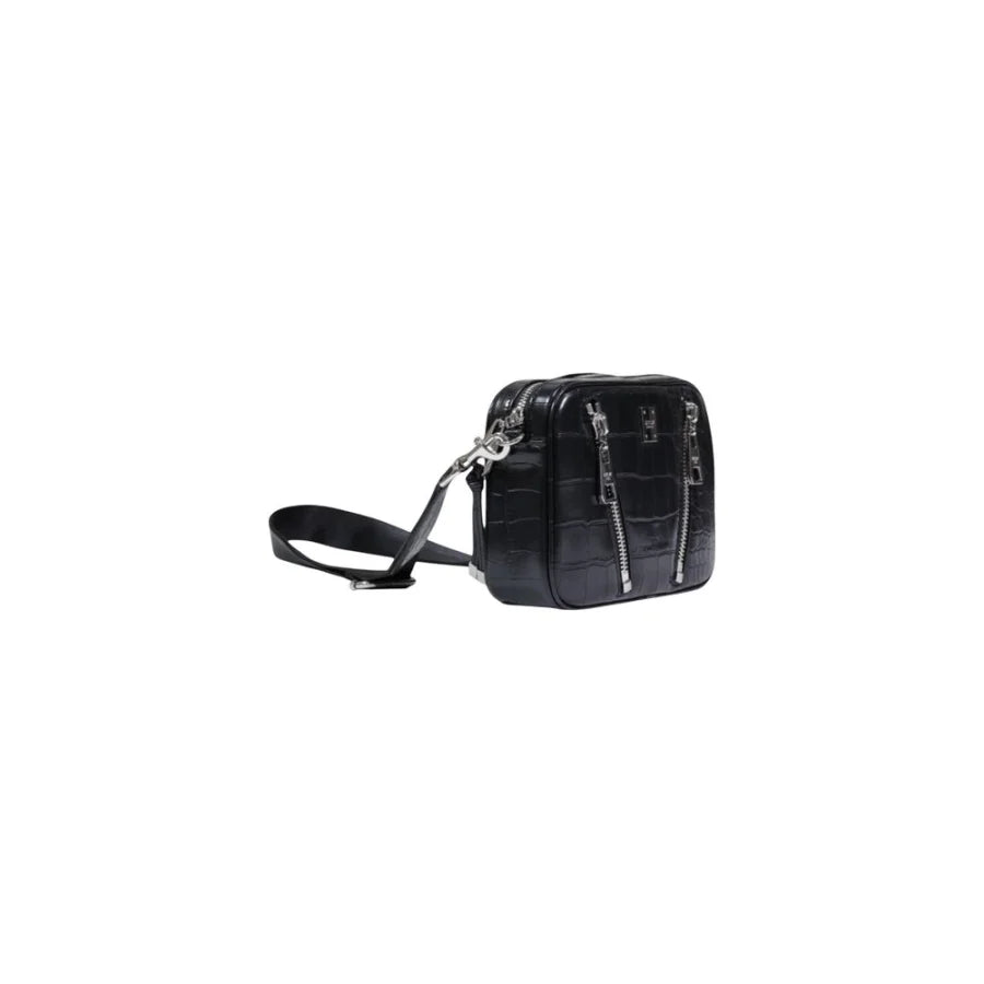 Replay Black Polyester Handbag