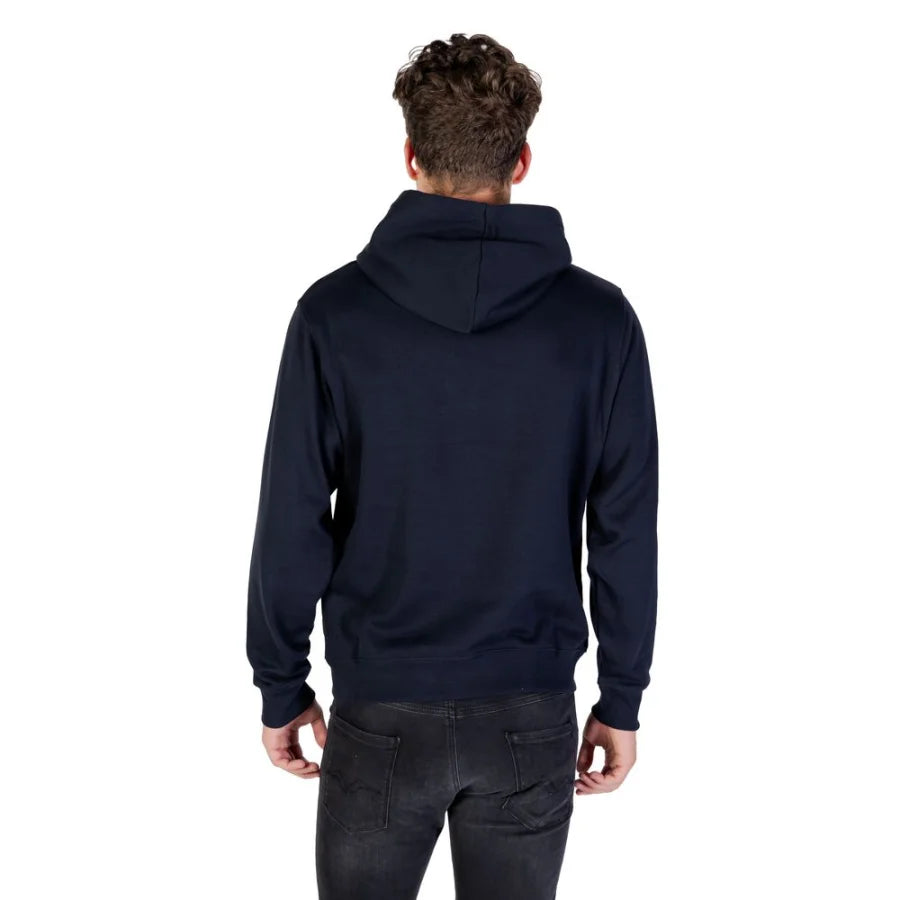 Replay Blue Cotton Hoodie