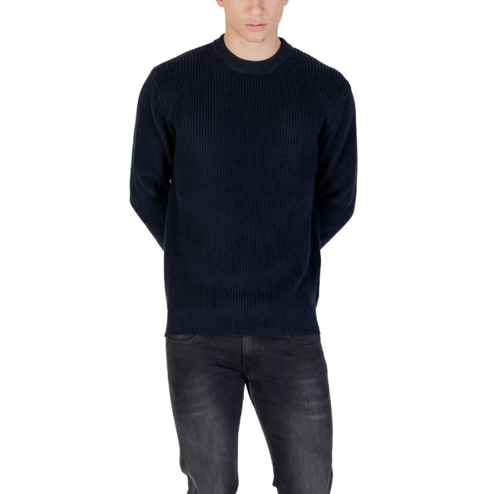 Replay Blue Cotton Sweatshirt
