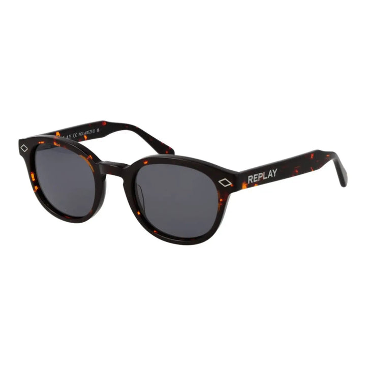 Replay Brown Acetate Sunglasses