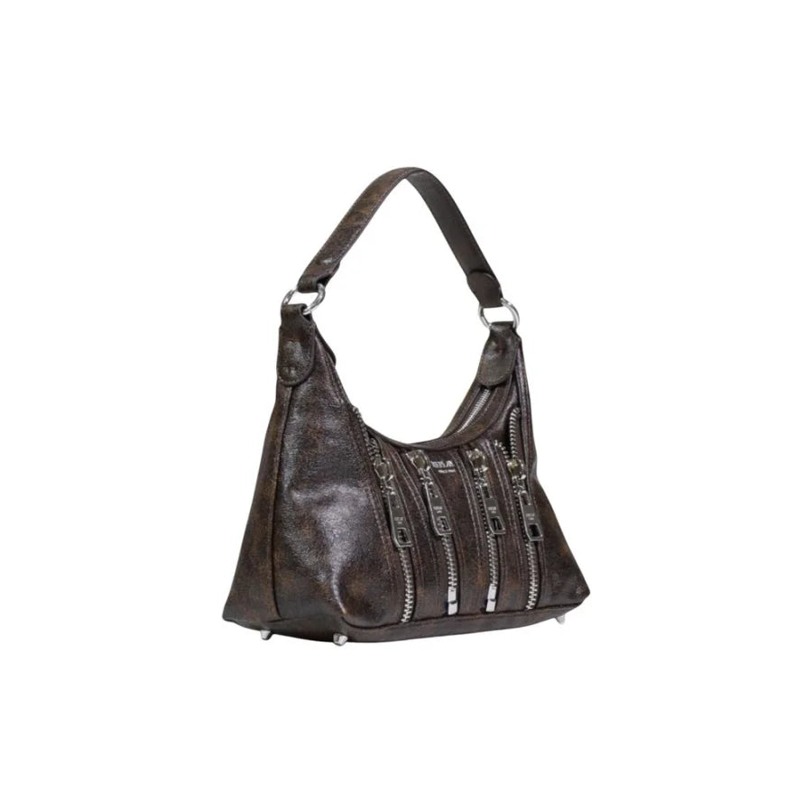 Replay Brown Polyethylene Handbag