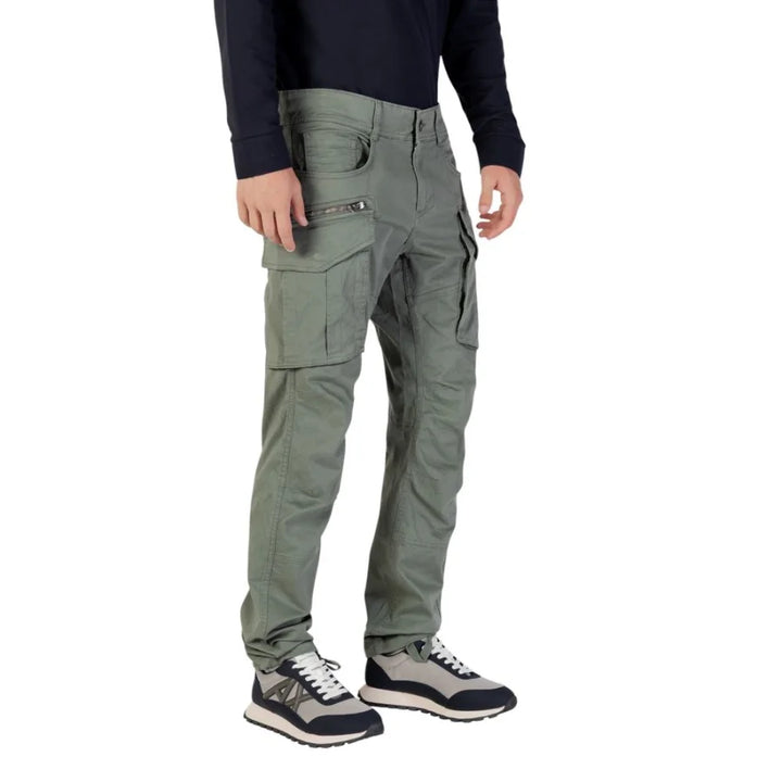 Replay Green Cotton Relaxed Fit Jeans