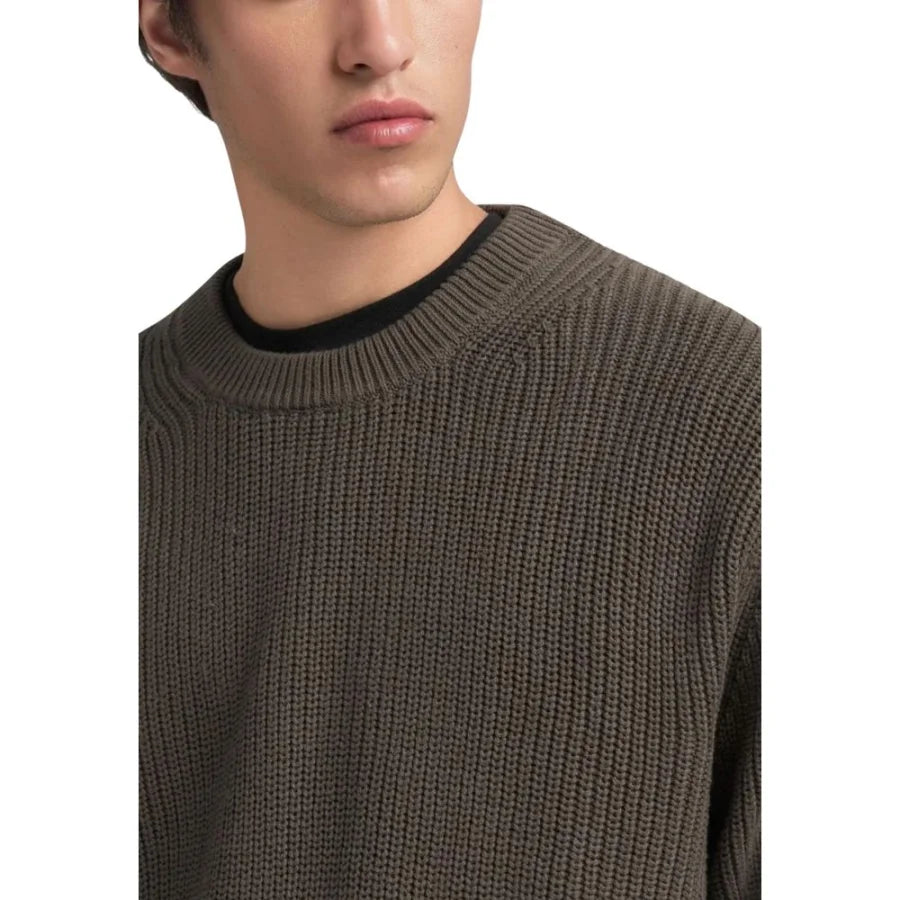 Replay Green Cotton Sweatshirt