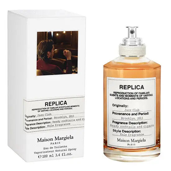 Experience Replica Jazz Club: A Symphony of Bold Scents Men’s Cologne Maison Margiela