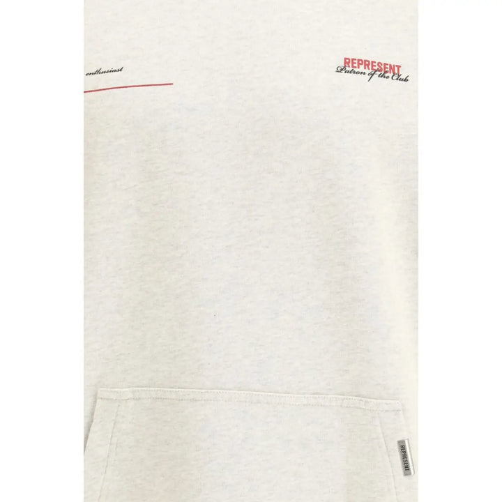 Represent Beige Cotton Sweatshirt