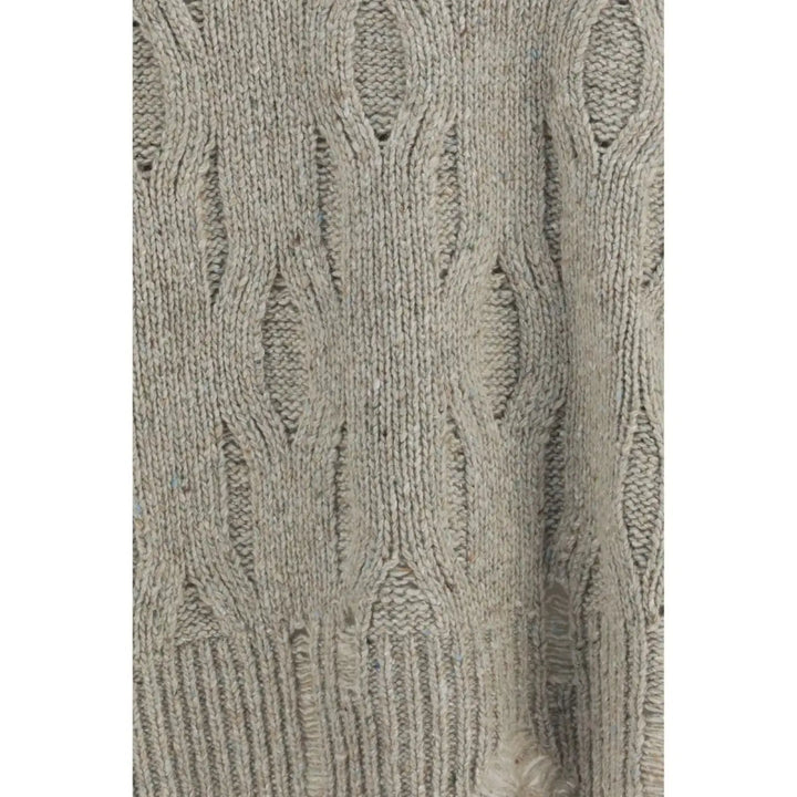 Represent Beige Wool Oves Aries Sweatshirt