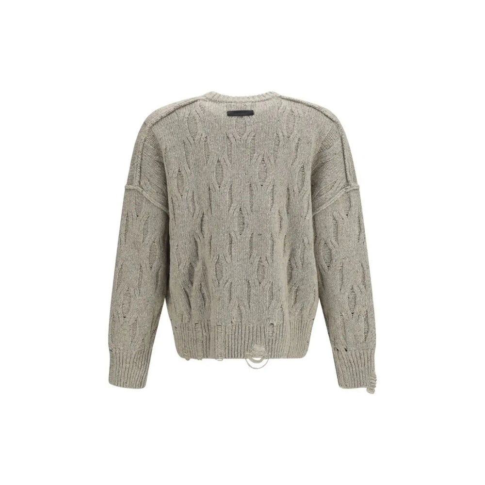 Represent Beige Wool Oves Aries Sweatshirt