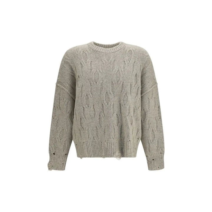 Represent Beige Wool Oves Aries Sweatshirt