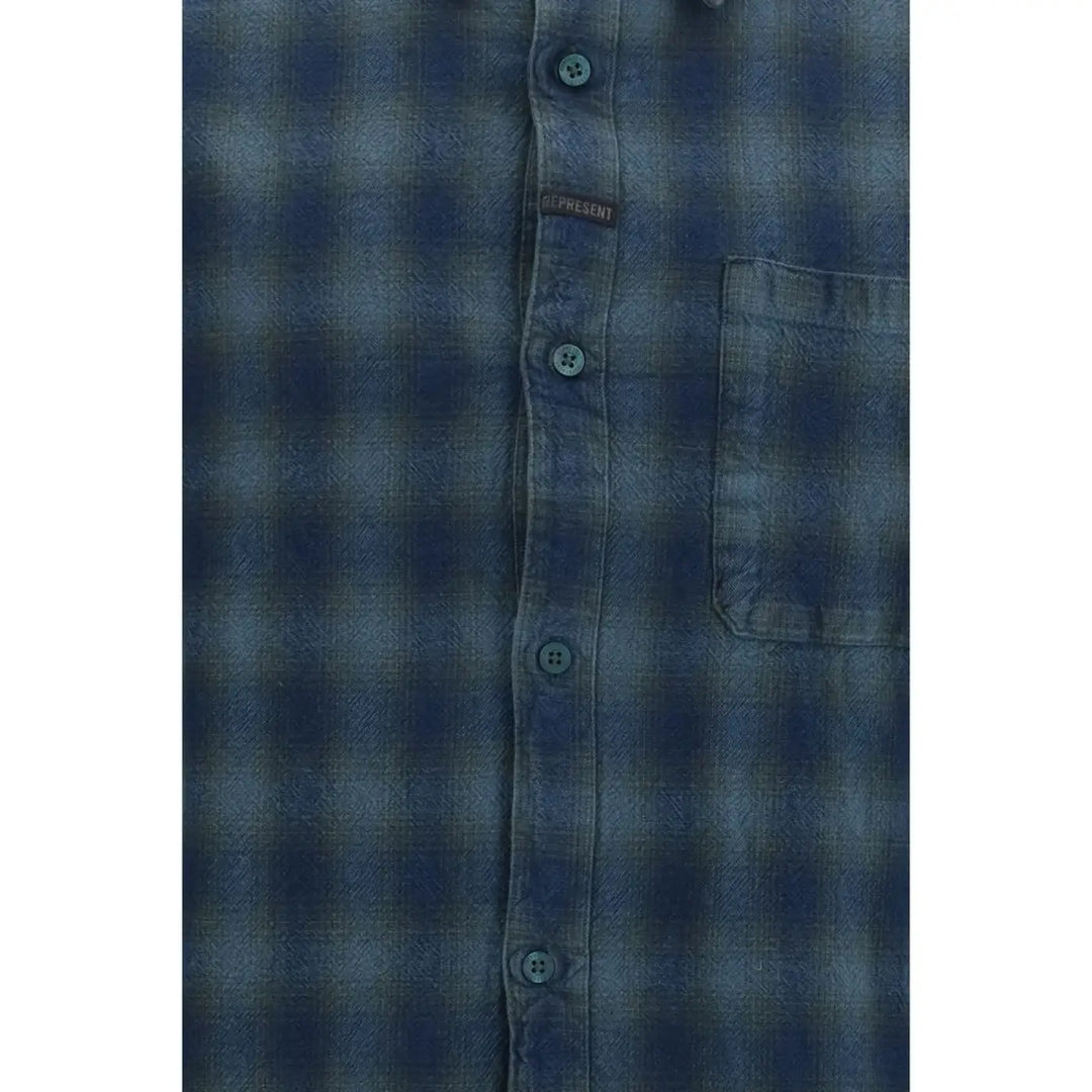 Represent Bicolor Cotton Pattern Shirt
