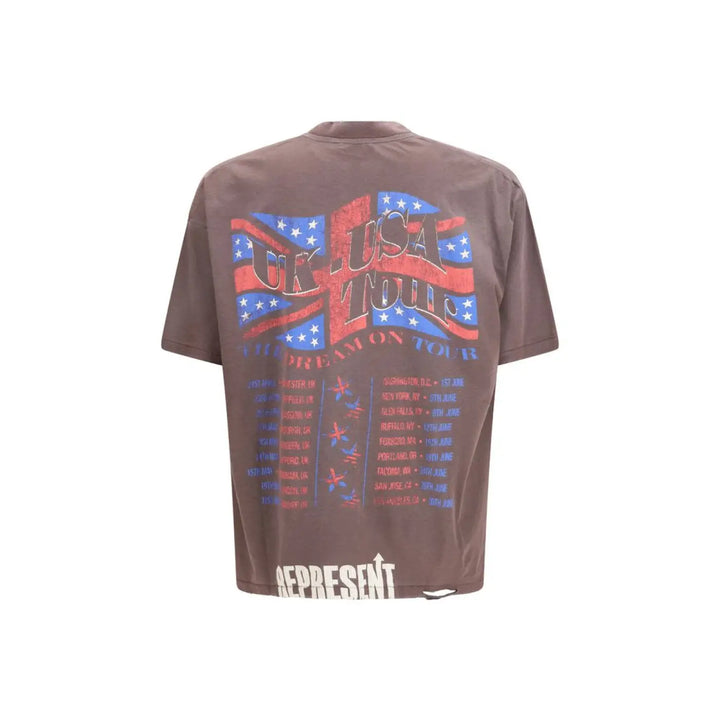 Represent Black Cotton T-shirt