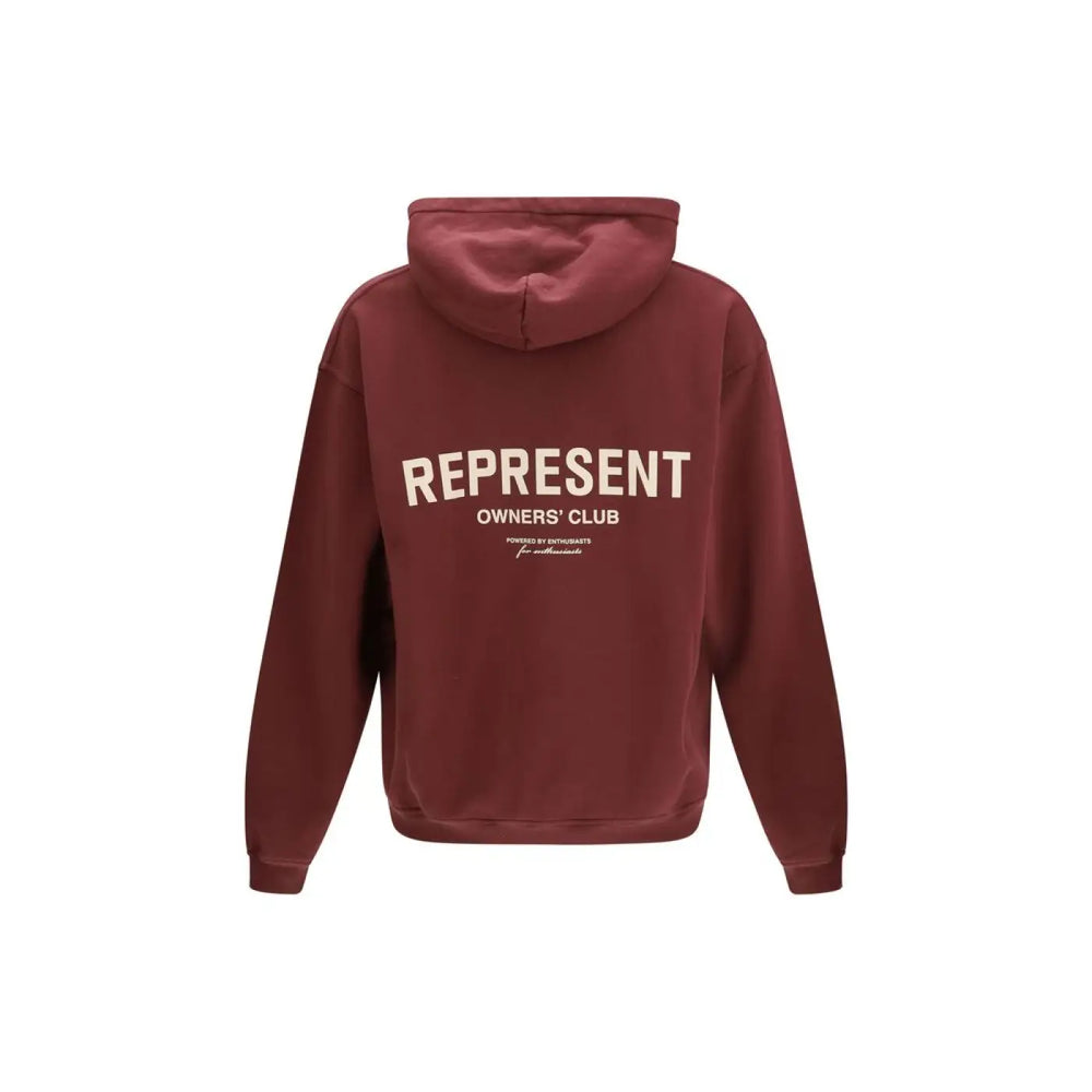 Represent Bordeaux Cotton Sweatshirt
