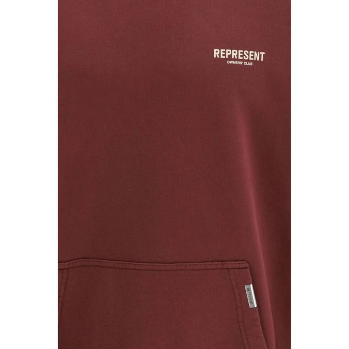 Represent Bordeaux Cotton Sweatshirt