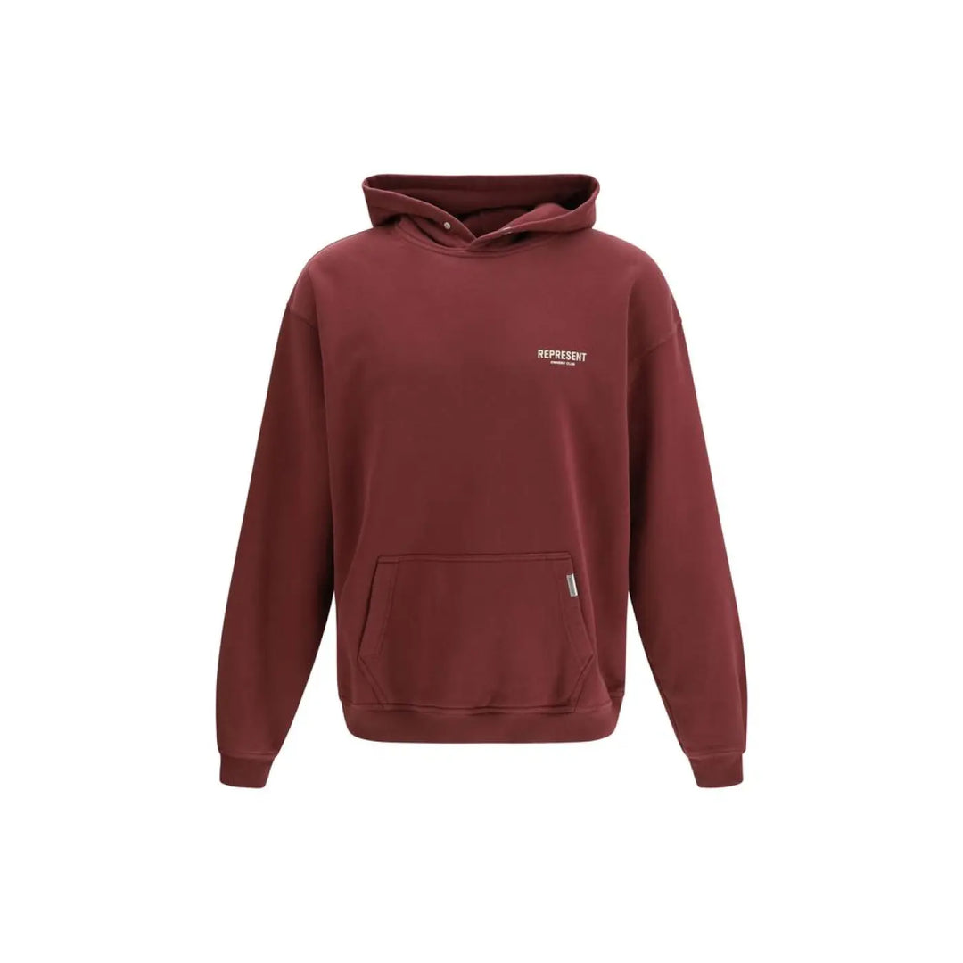 Represent Bordeaux Cotton Sweatshirt