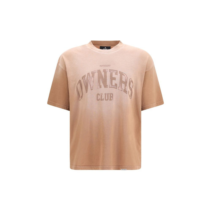Represent Brown Cotton T-shirt