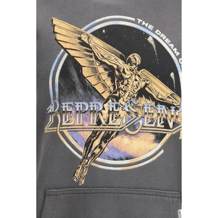 Represent Gray Cotton Sweatshirt