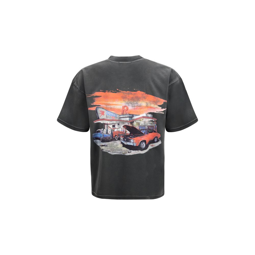 Represent Gray Cotton T-shirt