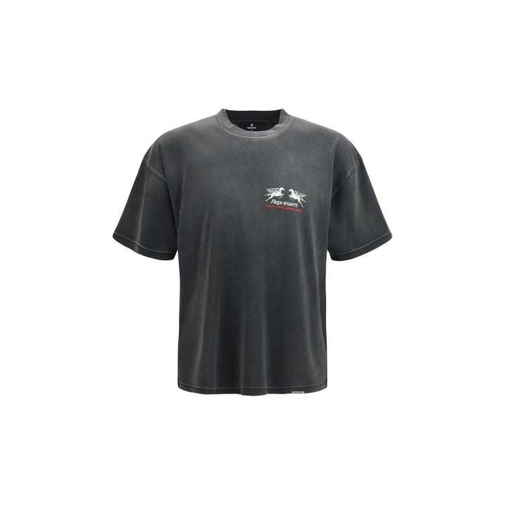Represent Gray Cotton T-shirt