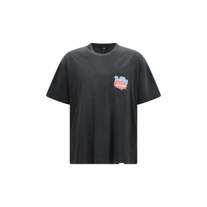 Represent Gray Cotton T-shirt