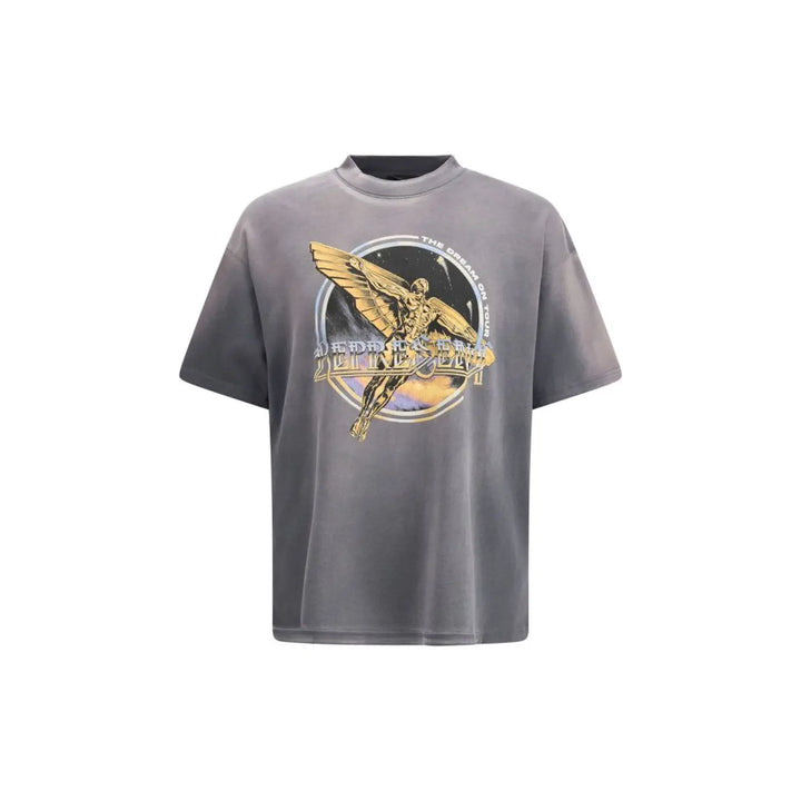 Represent Gray Cotton T-Shirt