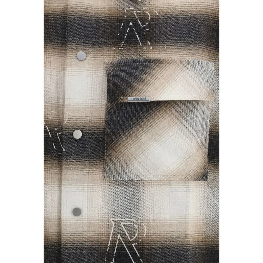 Represent Multicolor Cotton Pattern Shirt