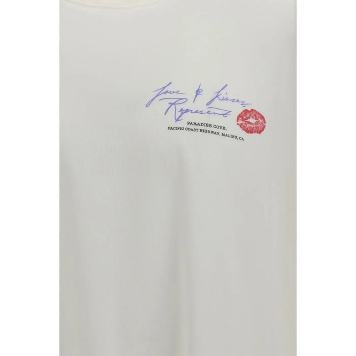 Represent White Cotton T-shirt