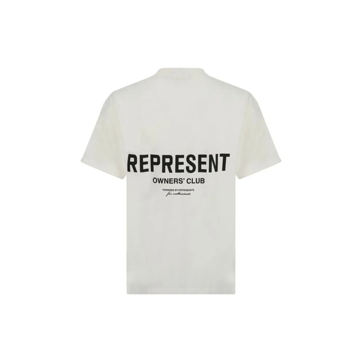 Represent White Cotton T-shirt