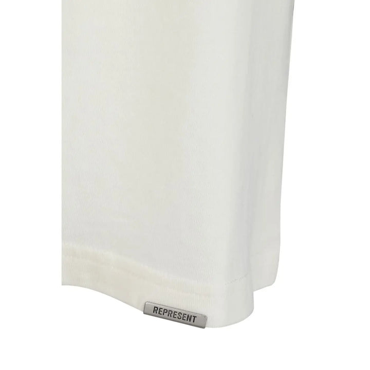 Represent White Cotton T-shirt