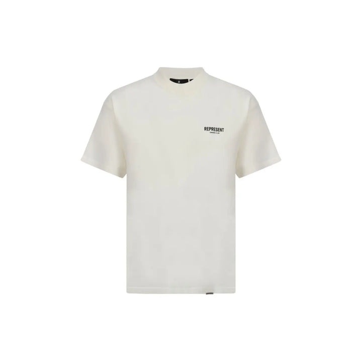 Represent White Cotton T-shirt