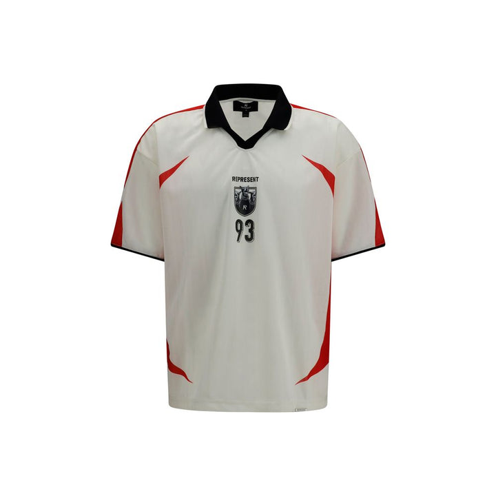 Represent White Polyester T-shirt
