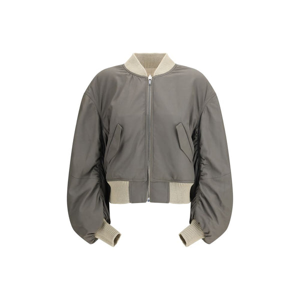 Rick Owens - Beige Lamb Ovis Aries Bomber