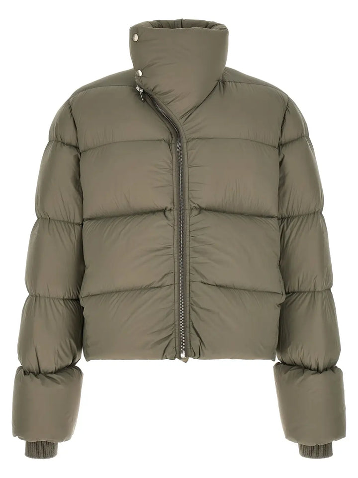 Rick Owens Bicolor Nylon Full-length Jacket
