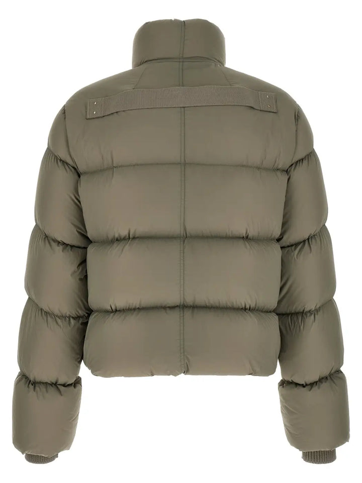 Rick Owens Bicolor Nylon Full-length Jacket