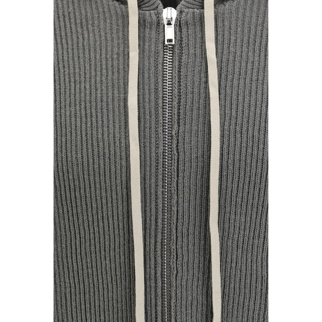 Rick Owens Bicolor Wool Oves Aries Hoodie