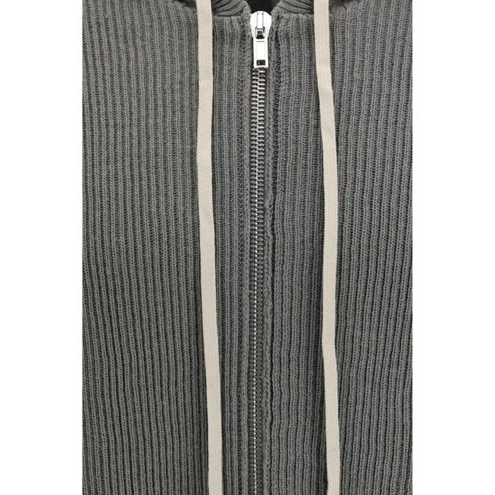 Rick Owens Bicolor Wool Oves Aries Hoodie
