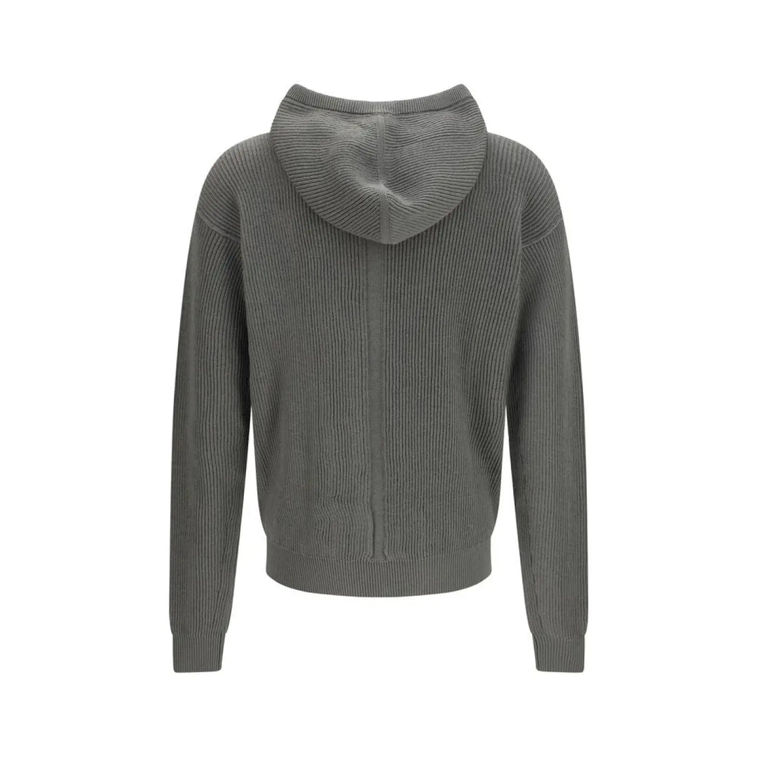 Rick Owens Bicolor Wool Oves Aries Hoodie