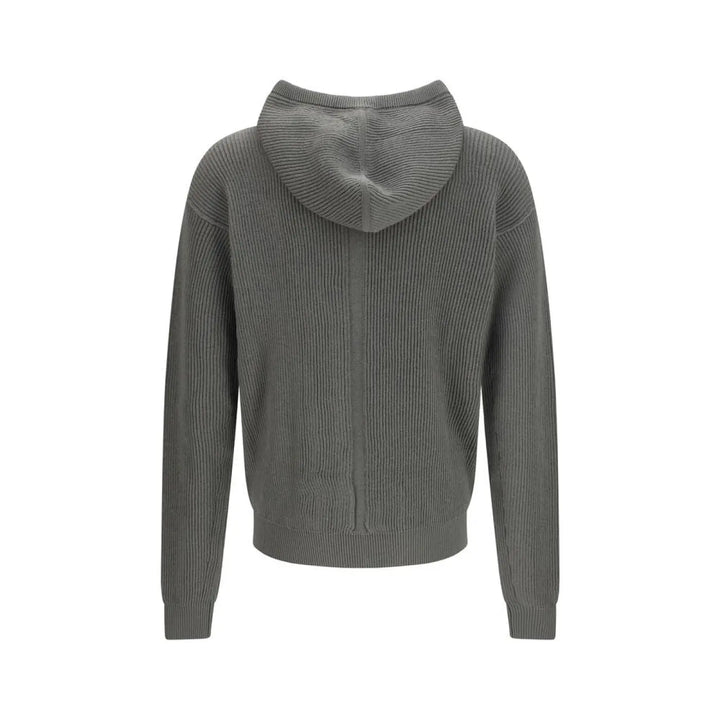 Rick Owens Bicolor Wool Oves Aries Hoodie