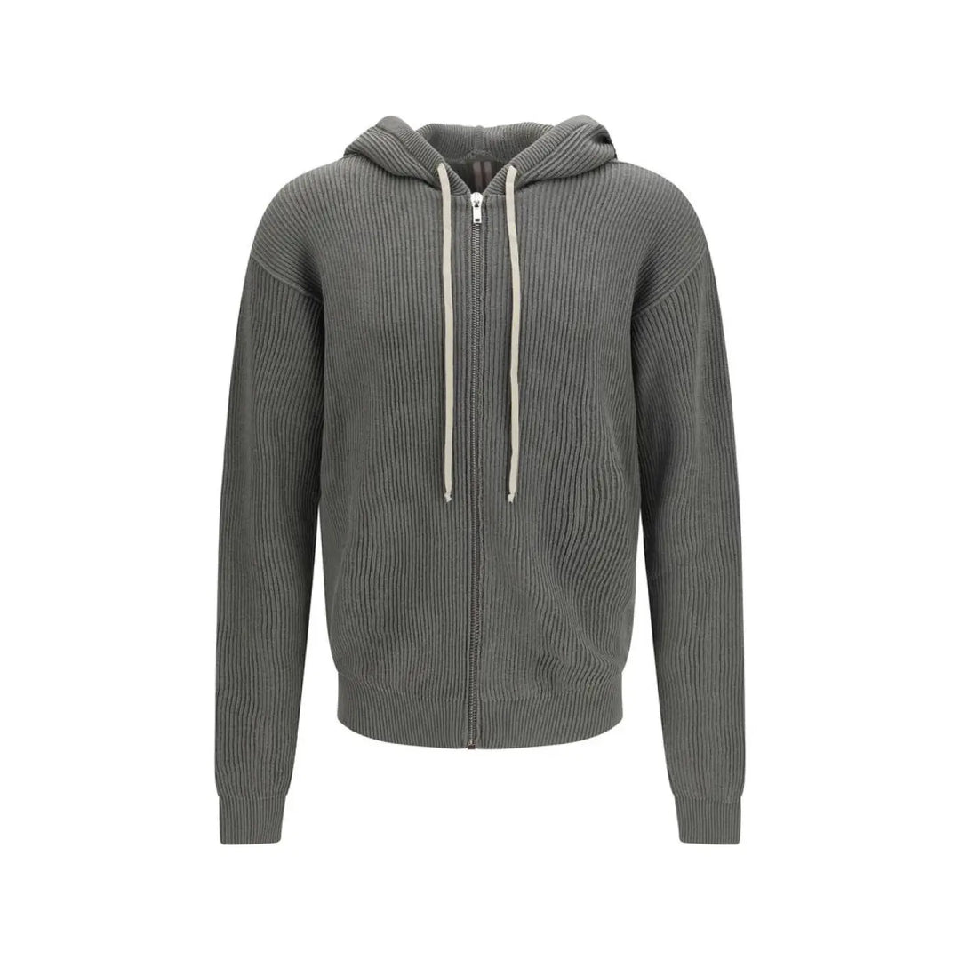 Rick Owens Bicolor Wool Oves Aries Hoodie