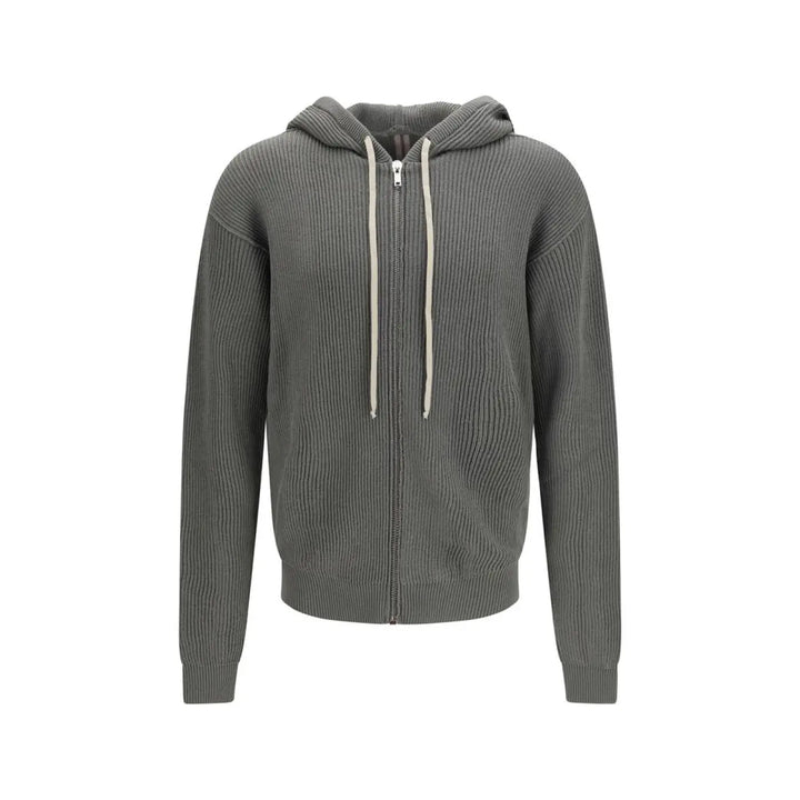 Rick Owens Bicolor Wool Oves Aries Hoodie