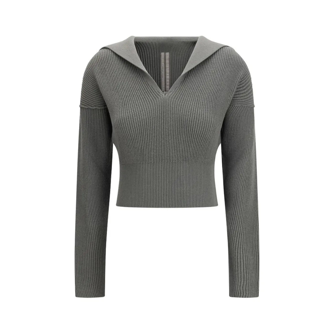 Rick Owens Bicolor Wool Oves Aries Sweatshirt