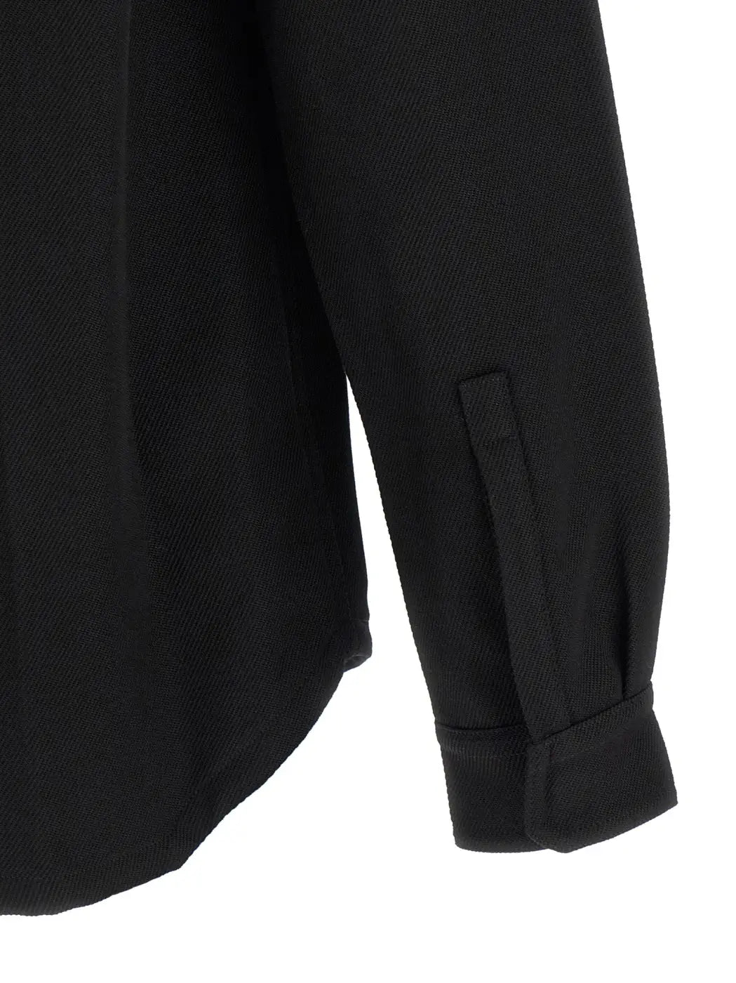 Men’s Rick Owens Black Cotton Full-length Jacket