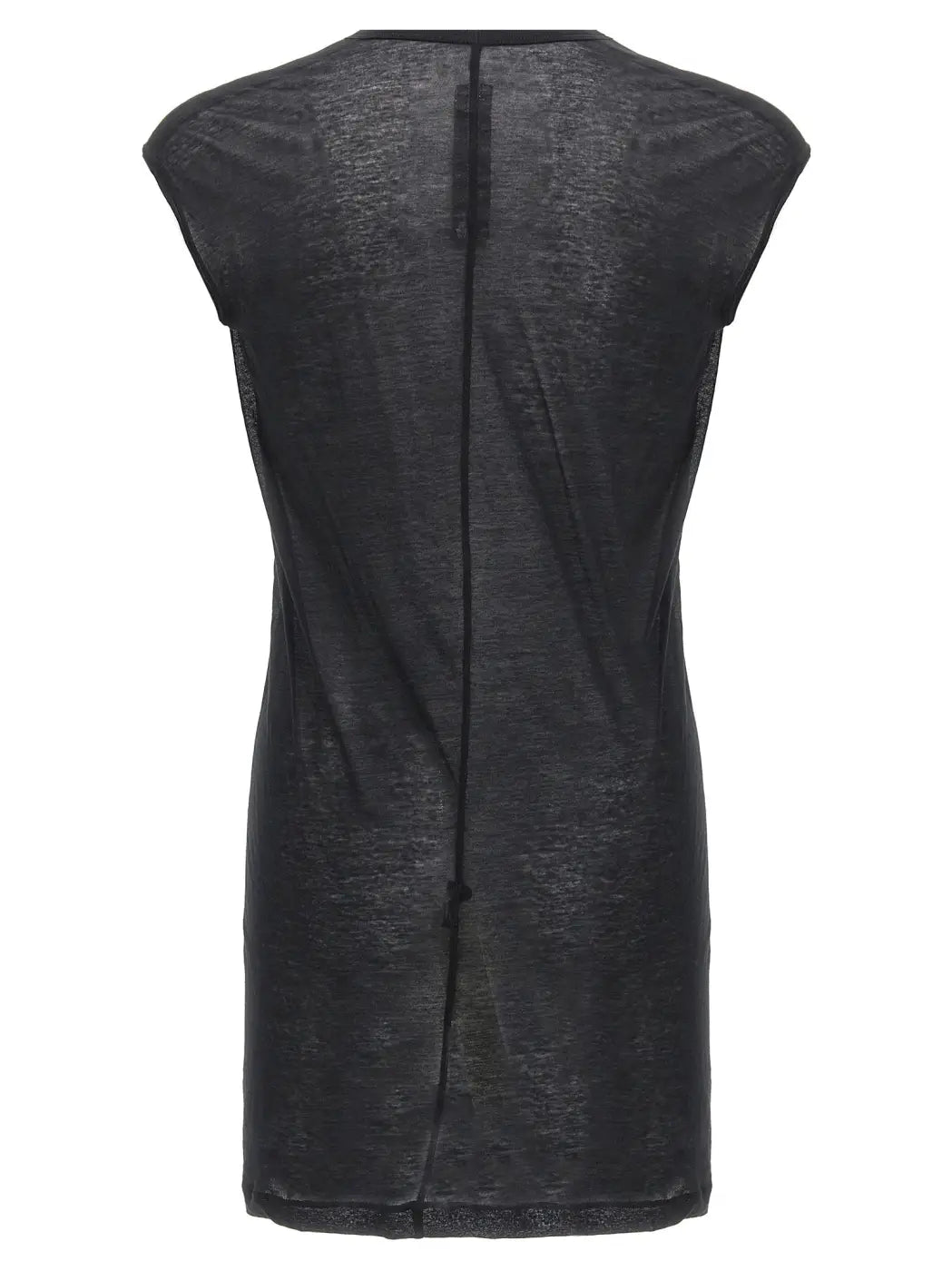 Rick Owens Black Cotton T-shirt