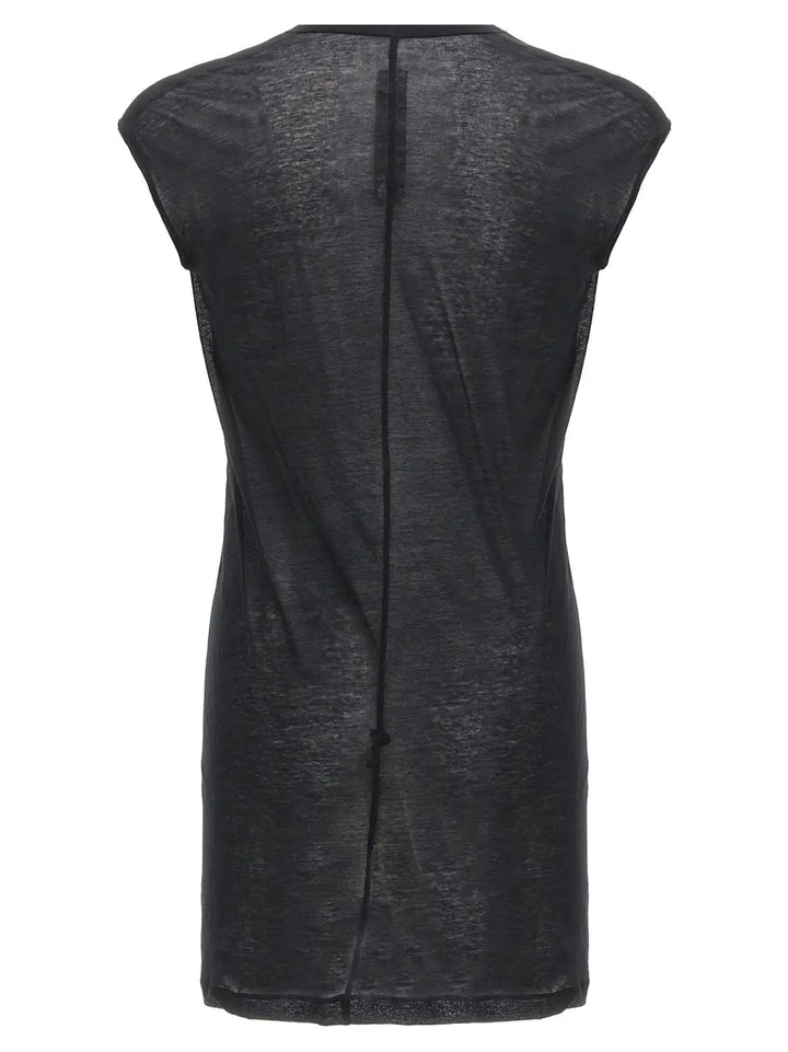 Rick Owens Black Cotton T-shirt